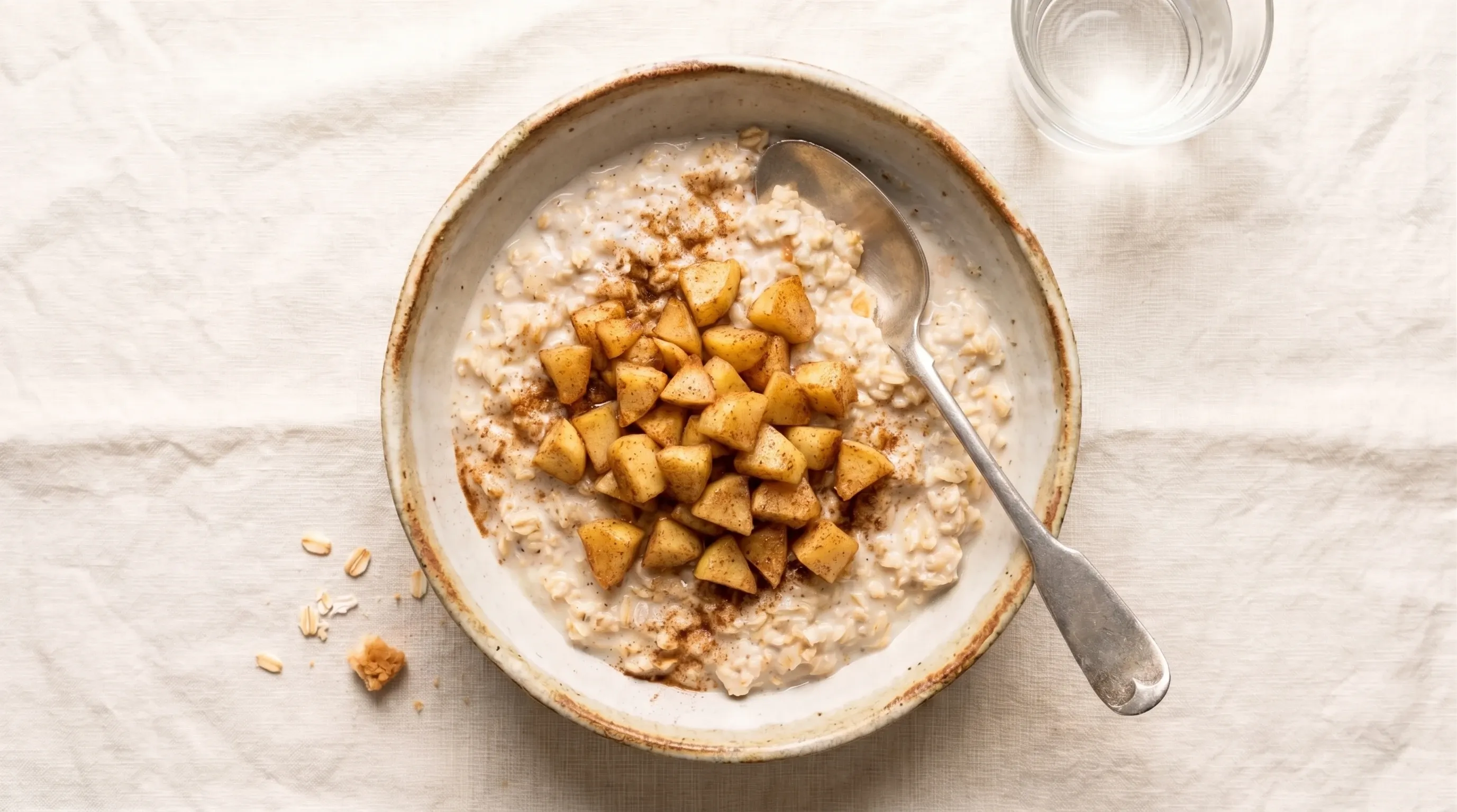 Apfelkuchen Overnight Oats