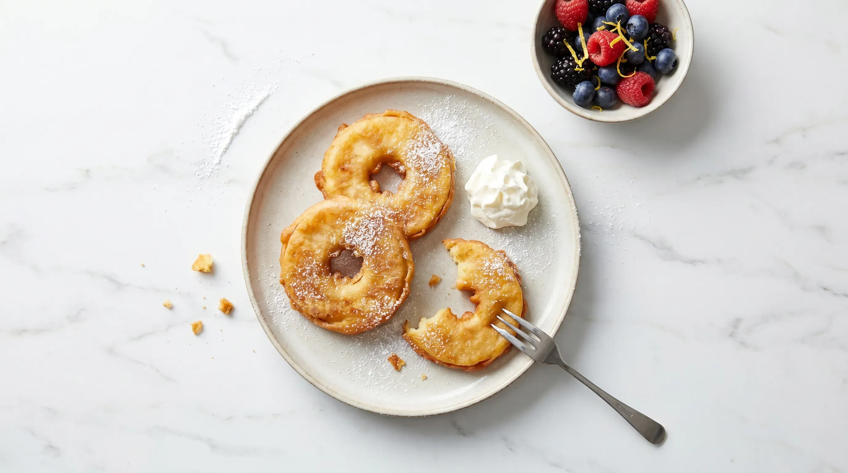 Dessert Apfelküchle – histaminarm & vegetarisch