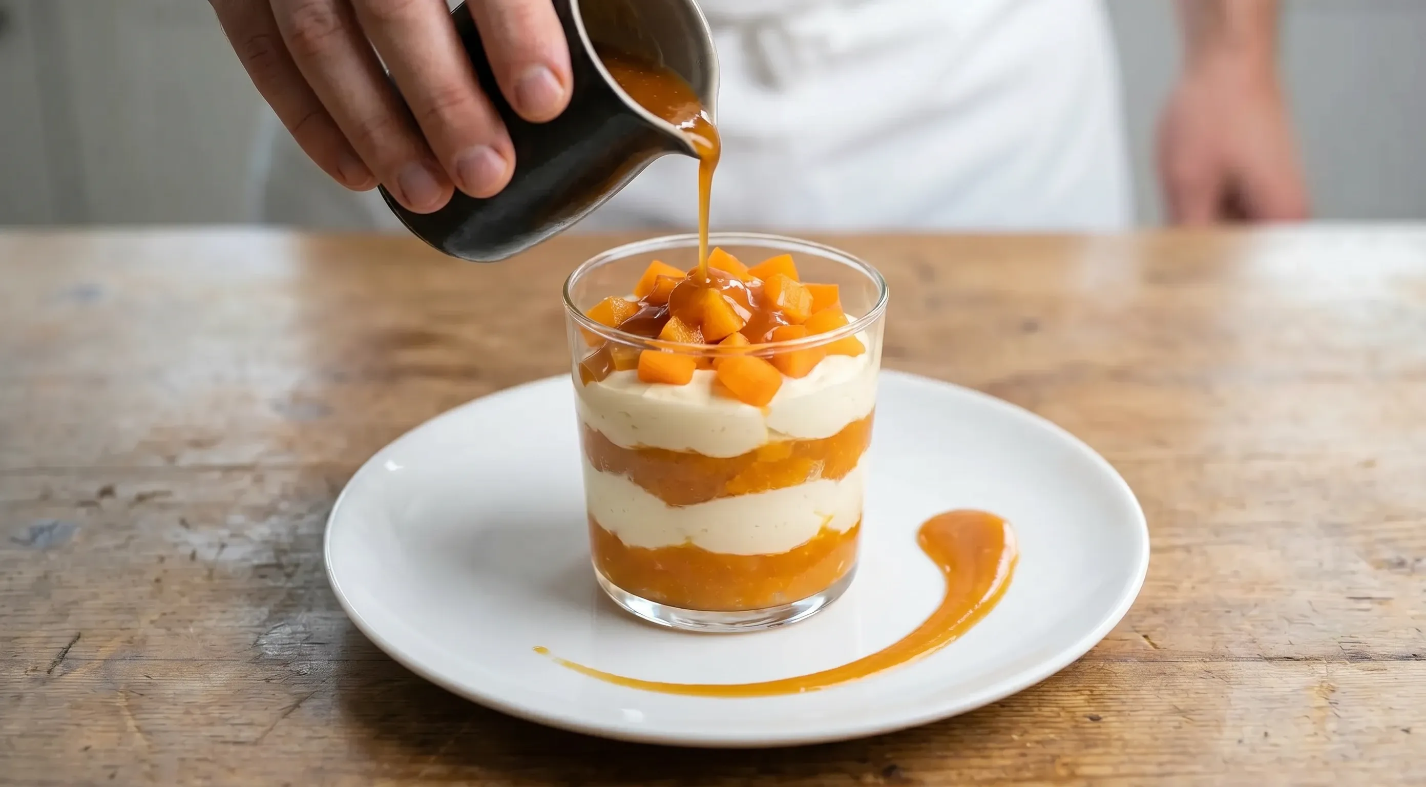Aprikosen-Mascarpone-Creme