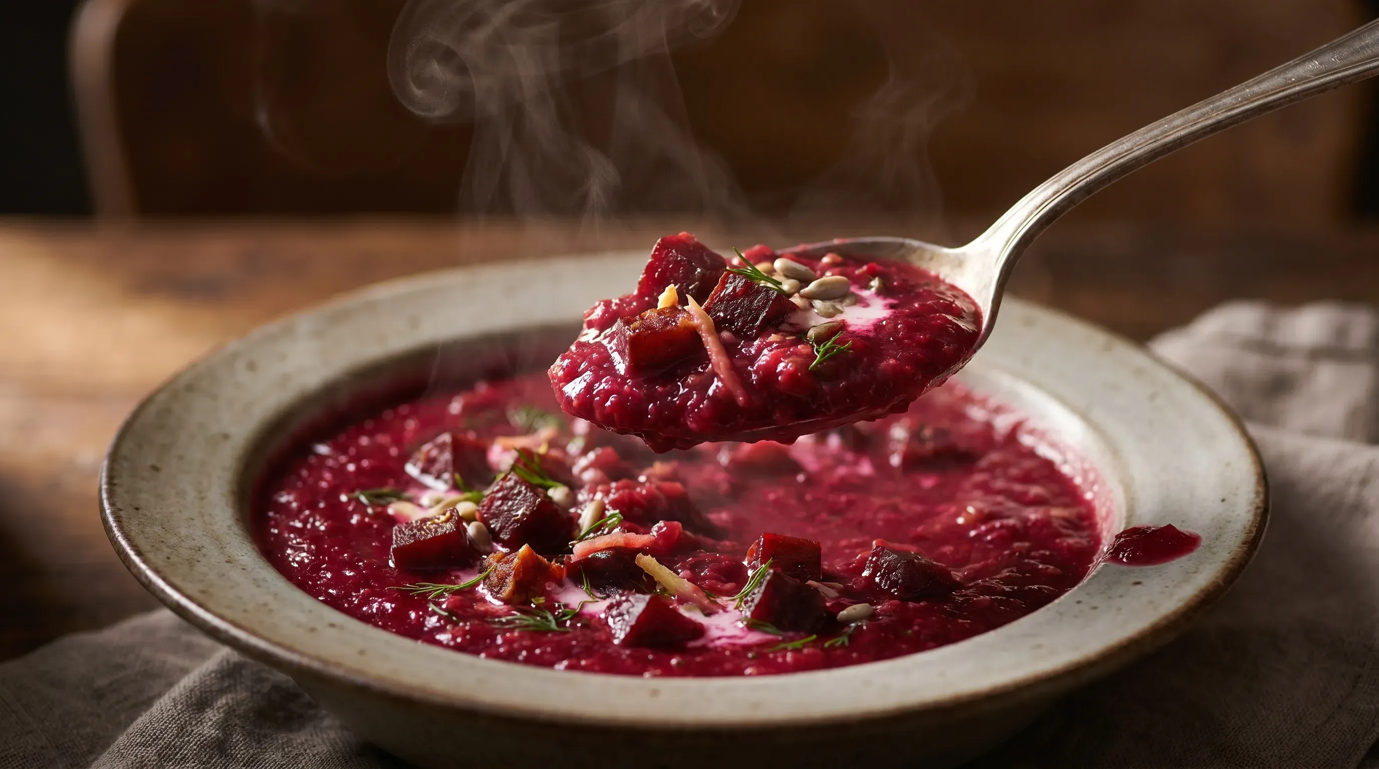 Rotebete-Ingwer-Suppe