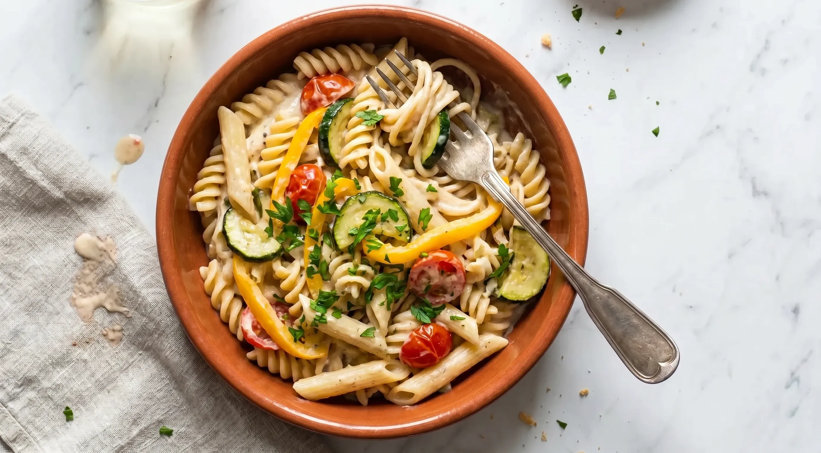 Creamy Gemüse-Pasta histaminarm