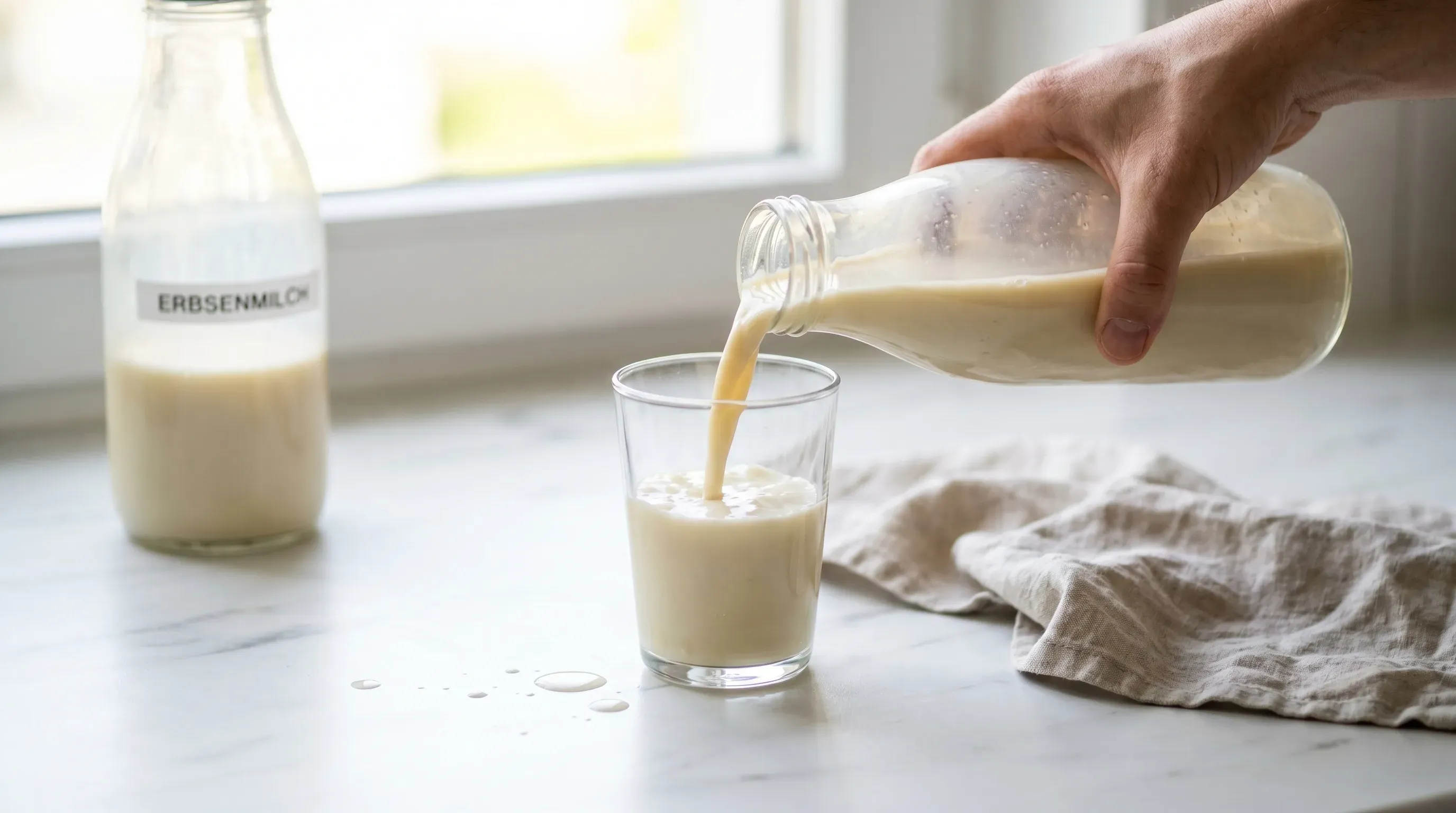 Erbsenmilch