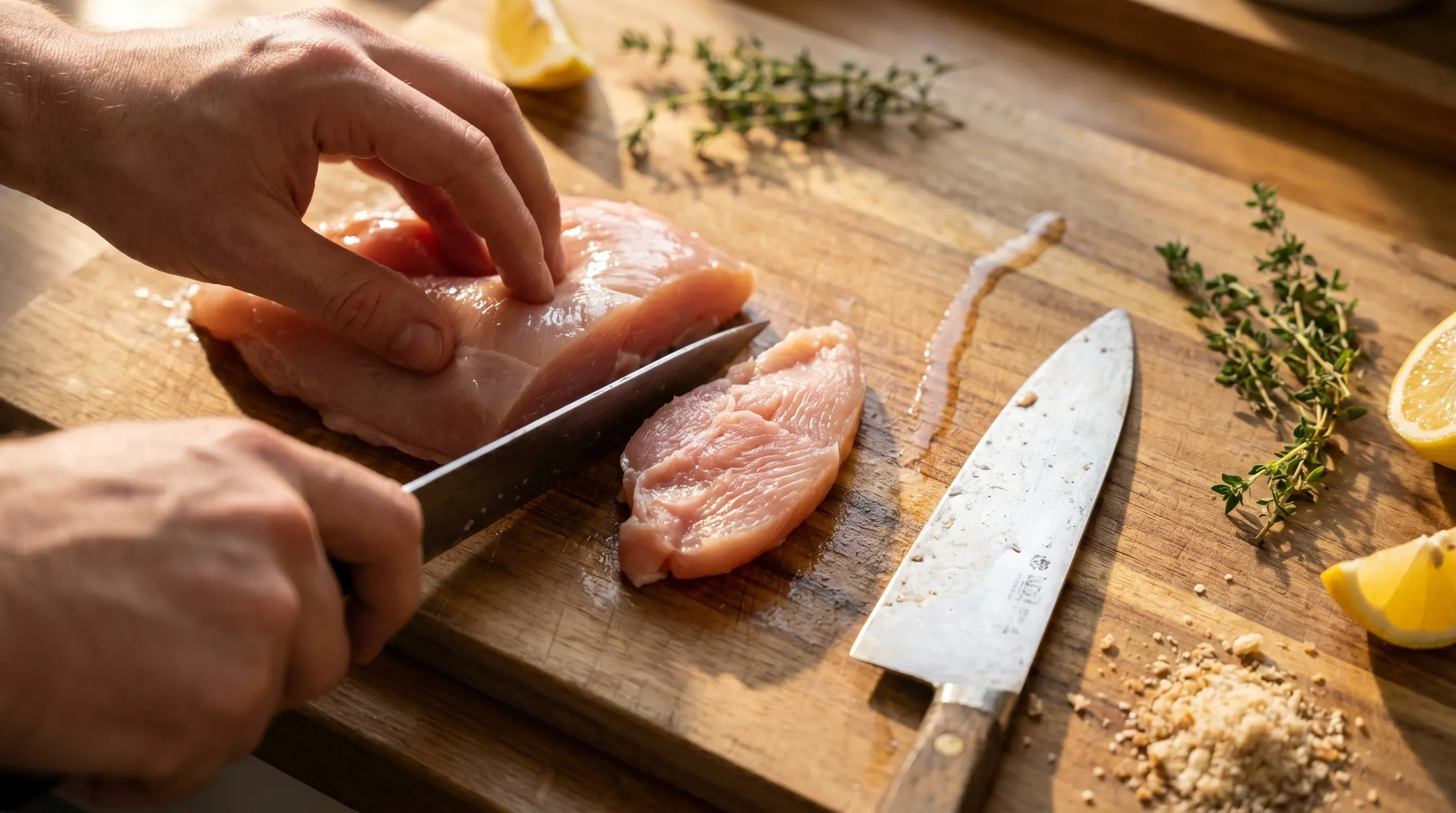 Frisches Hühnerfleisch