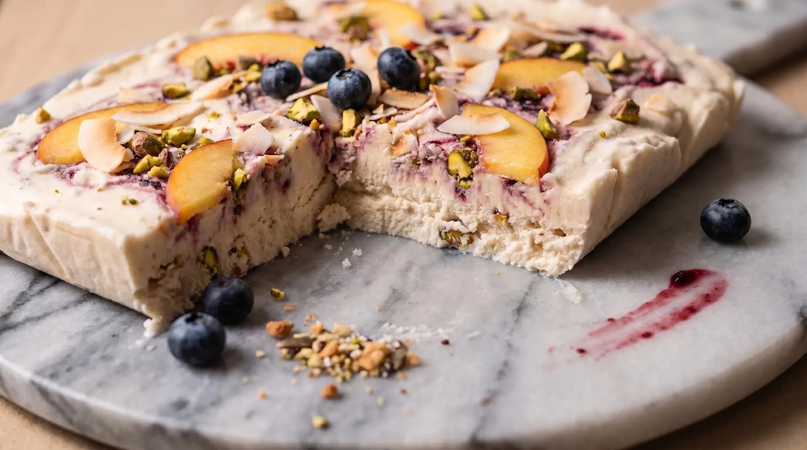 Frozen Yoghurt Bark – histaminarm & glutenfrei & vegan