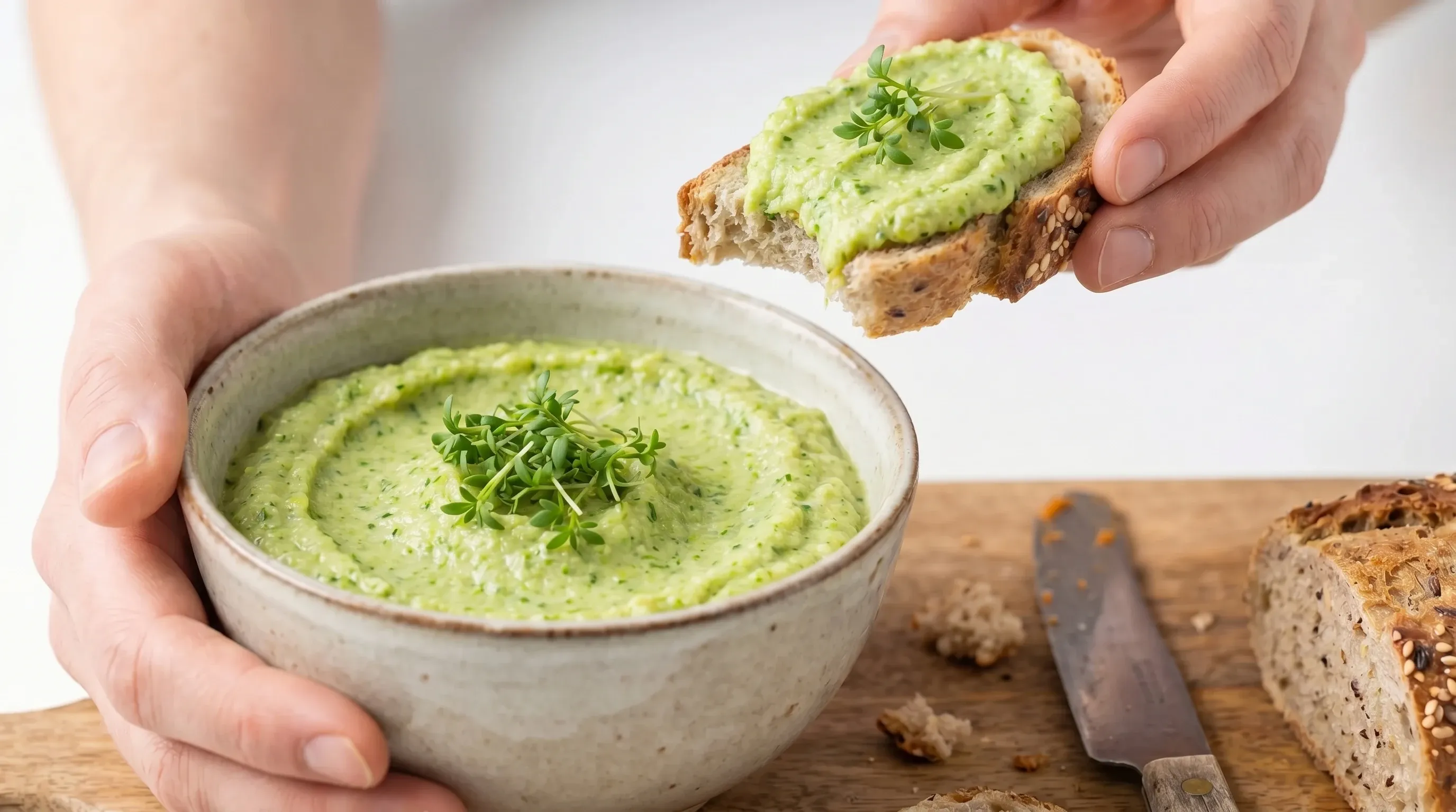 Zucchini Gemüseaufstrich