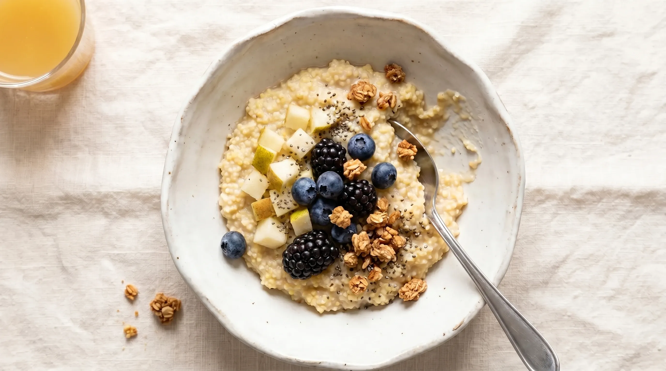 Histaminarmes Hirse-Porridge