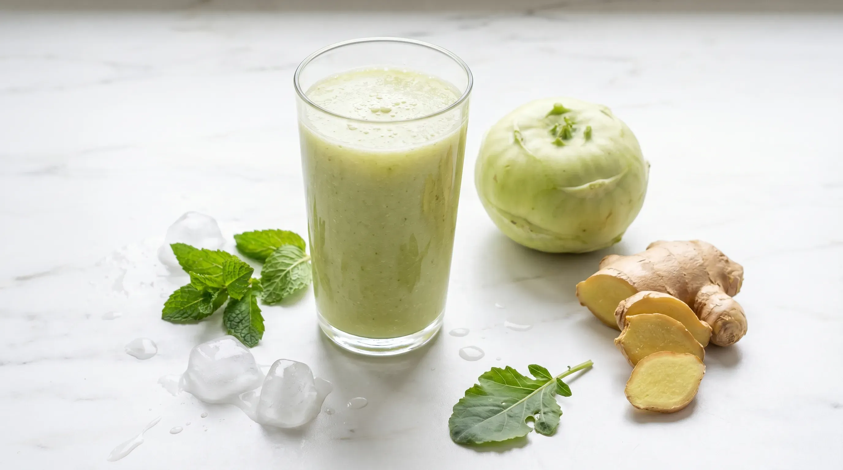 Gemüsesmoothie mit Honigmelone