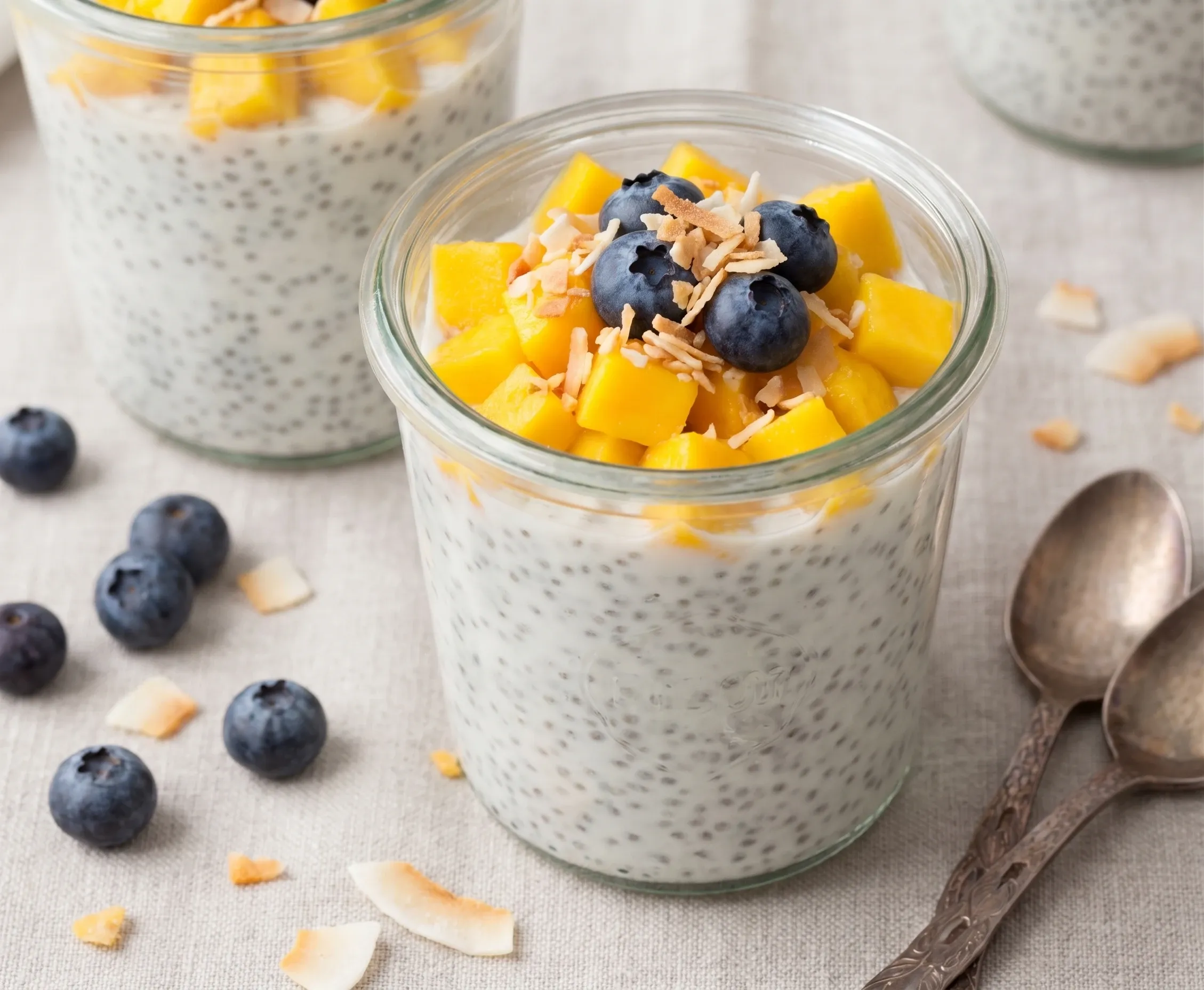 Kokos Chia Pudding