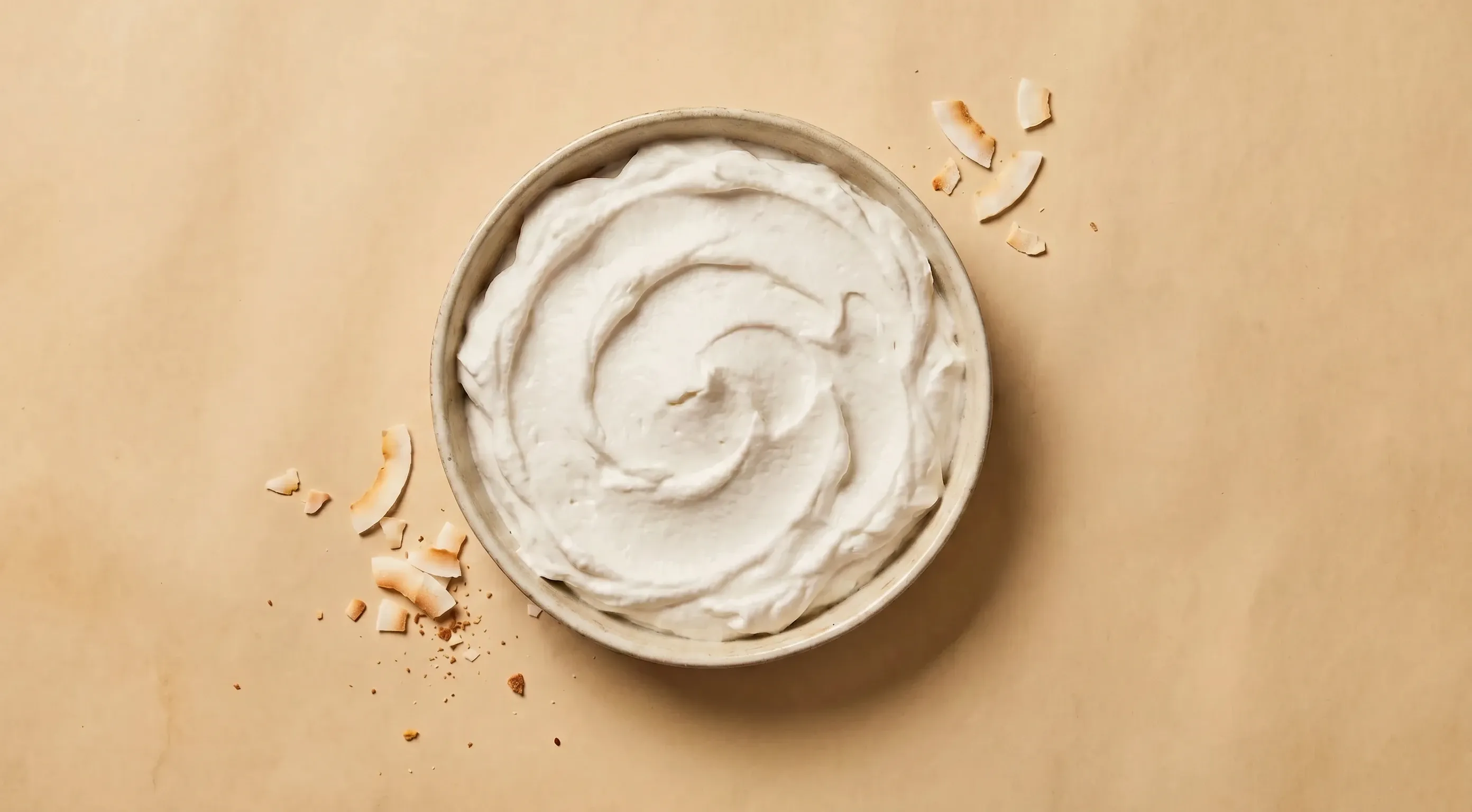 Kokossahne – histaminarm & glutenfrei & vegan