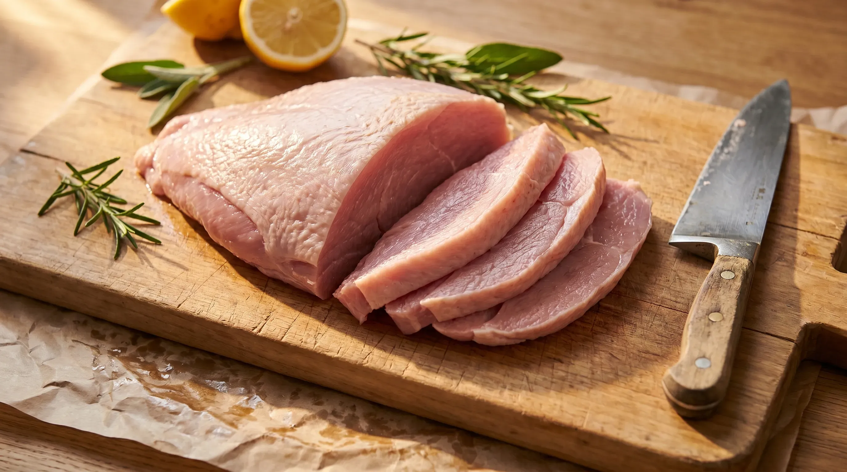 Frisches Putenfleisch