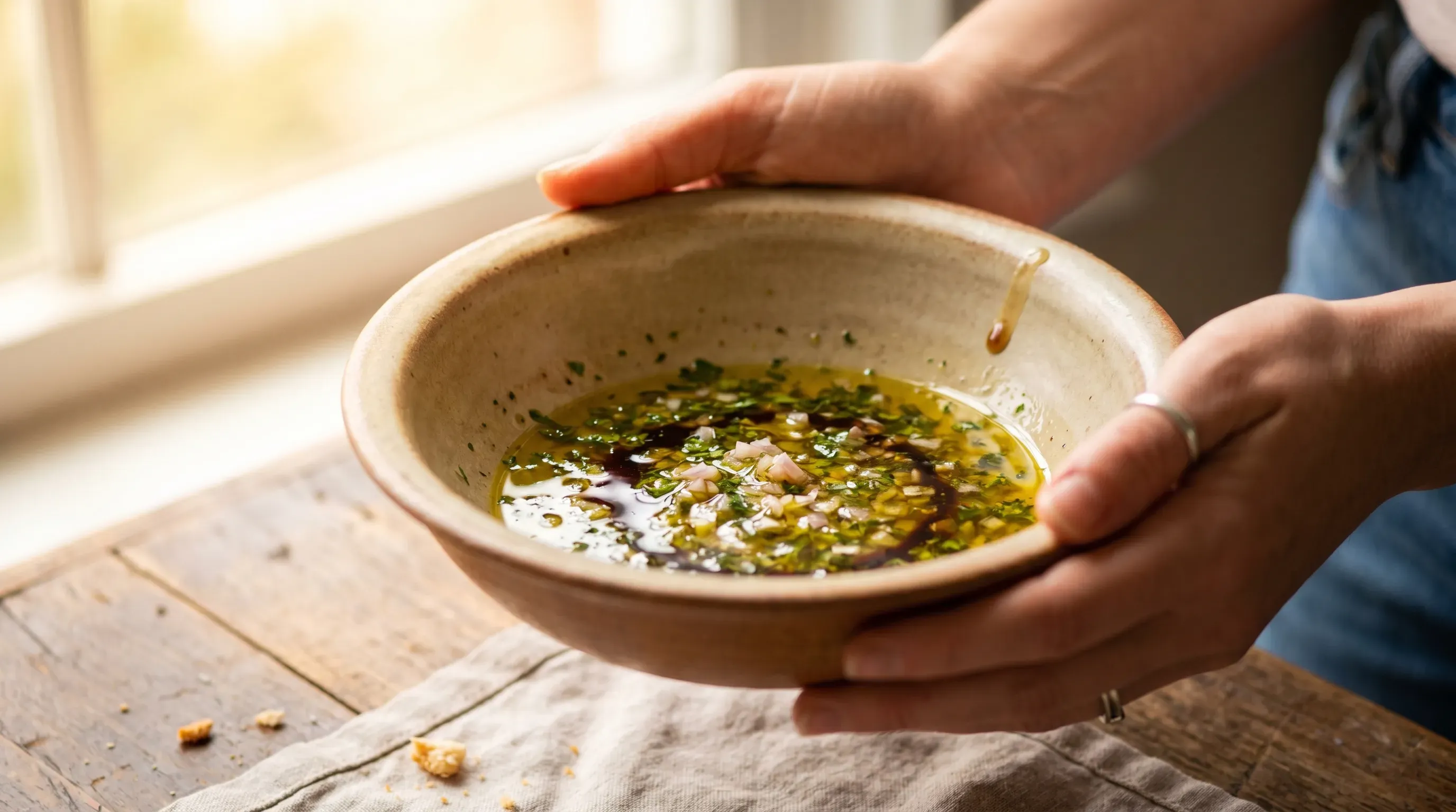 Kräuter Salatdressing